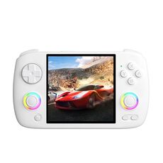 Console di gioco portatile ANBERNIC RG CubeXX con schermo IPS da 3,95 pollici, supporta WiFi Bluetooth, Linux 64 bit 32G+128G (bianco)