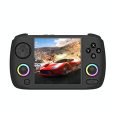 Console di gioco portatile ANBERNIC RG CubeXX con schermo IPS da 3,95 pollici, supporta WiFi Bluetooth, Linux 64 bit 32G+256G (nero)