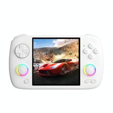 Console di gioco portatile ANBERNIC RG CubeXX con schermo IPS da 3,95 pollici, supporta WiFi Bluetooth, Linux 64 bit 32G+256G (bianco)