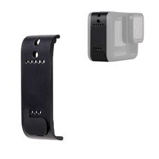 PULUZ ABS Plastica Batteria Lato Interfaccia Copertura con Tappo in Silicone per GoPro HERO13 Nero /12 Nero /11 Nero /10 Nero /9 Nero