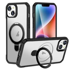 Per iPhone 14/13 Custodia per telefono con supporto magnetico MagSafe Skin Feel (smerigliata)