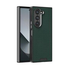 Per Samsung Galaxy Z Fold6 5G ABEEL Ruyi Pattern 6D Micro Relief MagSafe Custodia in pelle per telefono (verde)