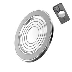 HEPAIL 101D-A Specchio magnetico per selfie per cellulare Magsaef Rear HD Photo Assist Specchio convesso (argento)