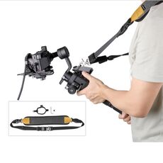 Sunnylife RO-Q9228 Tracolla per cordino speciale con giunto cardanico portatile + fibbia ad anello fisso per DJI RONIN-SC