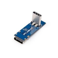 Adattatore iFlight Type-C Scheda di estensione di regolazione della scheda ad angolo retto a forma di L da 90 gradi per il controllo del volo DJI
