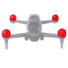 Sunnylife FV-Q9308 4 PCS Cover protettivo motore Motori Pellicola protettiva in silicone per DJI FPV (rosso)