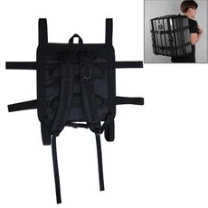 Cinghia a tracolla per zaino da viaggio per DJI Inspire 1, dimensioni: 42,0 x 43,0 cm (nero)