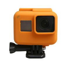 Originale per GoPro HERO5 Custodia protettiva in silicone per montaggio su cornice (arancione)