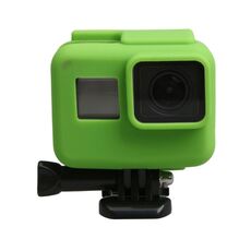Originale per GoPro HERO5 Custodia protettiva in silicone per montaggio su cornice (verde)