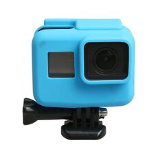 Originale per GoPro HERO5 Custodia protettiva in silicone per montaggio su cornice (blu)
