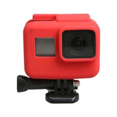 Originale per GoPro HERO5 Custodia protettiva in silicone per montaggio su cornice (rossa)