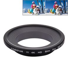 JUNESTAR per Xiaomi Xiaoyi Yi II 4K Sport Action Camera Proffesional HD Slim MCUV Lens Filter