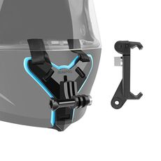 Supporto per cintura da casco + supporto per morsetto per telefono per GoPro, Insta360, DJI e altre action camera