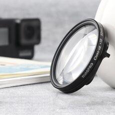 RUIGPRO per GoPro HERO 7/6 / 5 52 millimetri professionale 10X lente close-up Filtro con Filtro anello adattatore & copriobiettivo