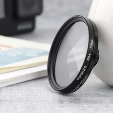 RUIGPRO per GoPro HERO 7/6 / 5 52 millimetri professionale ND4 Lens Filter con filtro anello adattatore & copriobiettivo