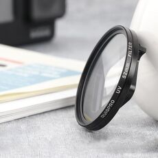 RUIGPRO per GoPro HERO 7/6 / 5 52 millimetri professionale UV Lens Filter con filtro anello adattatore & copriobiettivo