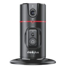 Lenovo Thinkplus H1A Gimbal di monitoraggio intelligente AI con riconoscimento facciale a 360 gradi (nero)