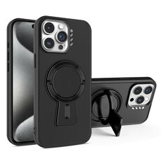 Per iPhone 15 Pro Y-shape Holder MagSafe Custodia antiurto per telefono (nero)
