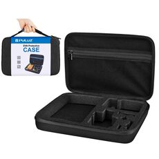Custodia da viaggio e trasporto impermeabile PULUZ per GoPro, Insta360, DJI e altri accessori per action cam, grandi dimensioni: 32 cm x 22 cm x 7 cm