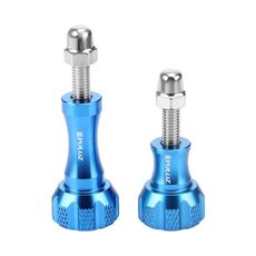 PULUZ Set di viti con dado e bullone in alluminio CNC con manopola in alluminio per GoPro Hero12 Black / Hero11 /10 /9 /8 /7 /6 /5, Insta360 Ace / Ace Pro, DJI Osmo Action 4 e altre action cam (blu)