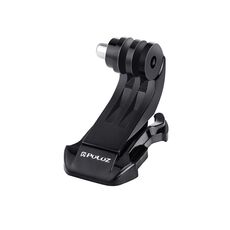 Supporto con fibbia a J-Hook per superficie verticale nera PULUZ per telecamere sportive PULUZ Supporto con morsetto flessibile Jaws per GoPro, Insta360, DJI e altre telecamere d'azione (nero)