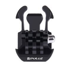 Fibbia a sgancio rapido per superficie orizzontale PULUZ per PULUZ Action Sports Cameras Jaws Flex Clamp Mount per GoPro, Insta360, DJI e altre action camera