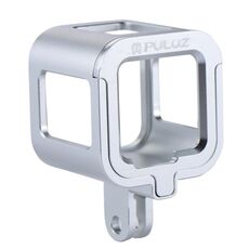 PULIUZ Custodia con shell CNC in lega di alluminio in lega di alluminio con telaio assicurativo per Gopro Hero5 Session / Hero4 Session / Hero Session (Argento)