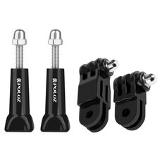 Braccio girevole regolabile a 3 vie PULUZ con 2 viti lunghe per PULUZ Action Sports Cameras Jaws Flex Clamp Mount per GoPro, Insta360, DJI e altre action camera