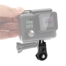 Adattatore di collegamento per treppiede a vite PULUZ per GoPro, Insta360, DJI e altre action camera (nero)