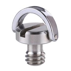 Vite filo maschio di Pulluz da 1/4 di pollice con anello C per sgancio rapido, montaggio treppiede