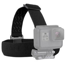 PULUZ cinturino a testa regolabile elasticizzato per GOPRO, INSTA360 ONE R, DJI Osmo Azione e altre fotocamere d'azione