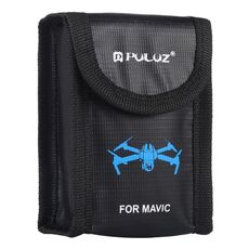 PULUZ Sacchetti di protezione di sicurezza antideflagranti per batteria al litio per batteria per fotocamera DJI / Sony / Nikon / Canon