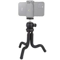 PULUZ MINI POTTOPUS PORTARE DI TREPOD flessibile con testa a sfera per telecamere SLR, GOPRO, CELLUPPHONE, Dimensione: 25CMX4.5CM