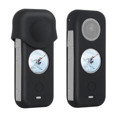 Custodia protettiva in silicone antipolvere per tutto il corpo PULUZ per Insta360 ONE X2 (nera)