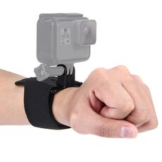 Supporto da polso regolabile PULUZ per GoPro, Insta360, DJI e altre action camera, lunghezza cinturino: 28,5 cm