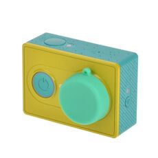 Copriobiettivo in silicone per Xiaomi Yi / GoPro Hero4 / 3+ / 3 (verde)