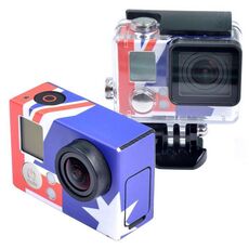 Autoadesivo della cassa del modello della bandiera del retro AU per Gopro Hero3 + / 3