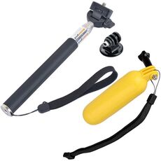 YKD-113 3 in 1 Selfie Stick Monopiede + Galleggiante Bobber Treppiede Set di Montaggio per GoPro, Insta360, DJI e altre Action Camera