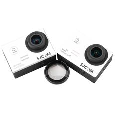 Filtro UV / Filtro obiettivo con cappuccio per fotocamera sportiva SJCAM SJ5000 e videocamera sportiva DV SJ5000 Wifi