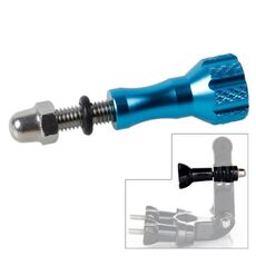TMC Pomello in alluminio Vite bullone in acciaio inox GoPro, Insta360, DJI e altre action camera, lunghezza: 5,8 cm (blu)