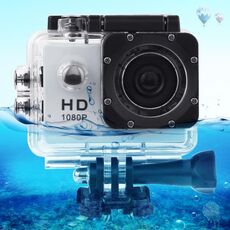 SJ4000 Full HD 1080P 2,0 pollici Camcorder Sport LCD DV con custodia impermeabile, GeneralPlus 6624, 30 m Approvvigionamento impermeabile (bianco)
