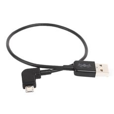 Cavo connettore dati ad angolo retto da USB a Micro USB da 30 cm per DJI SPARK / MAVIC PRO / Phantom 3 e 4 / Inspire 1 e 2