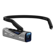 ORDRO EP7 4K Videocamera sportiva intelligente con messa a fuoco automatica montata sulla testa con messa a fuoco automatica, Stile: senza telecomando (argento nero)