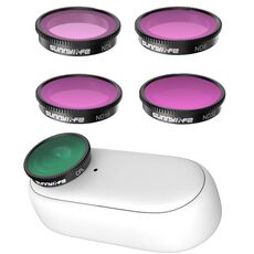 Filtro per telecamera sportiva Sunnylife per Insta360 GO 2, colore: 4 in 1 ND4+ND8+ND16+ND32