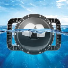 Sparare XTGP559 PORTA DOME PORTA DOME SUBACQUA Obiettivo per fotocamera per la fotocamera Trasparente Custodia per custodia per GoPro Hero9 Black