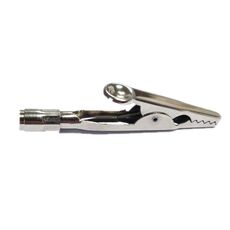 Clip di prova per filettatura multimetro con morsetto a coccodrillo M4 (AA4010000500)