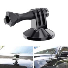 Adattatore di montaggio universale in metallo magnetico per GoPro Hero11 Black/HERO10 Black/9 Black/8 Black/7/6/5/5 Session/4 Session/4/3+/3/2/1, DJI Osmo Action e altre action cam