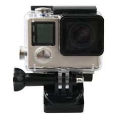 Supporto per staffa fissa stent per specchietto retrovisore per moto CNC in lega di alluminio per GoPro Hero12 Black / Hero11 /10 /9 /8 /7 /6 /5, Insta360 Ace / Ace Pro, DJI Osmo Action 4 e altre action camera (Nero)