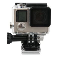 Supporto per staffa fissa stent per specchietto retrovisore per moto CNC in lega di alluminio per GoPro Hero12 Black / Hero11 /10 /9 /8 /7 /6 /5, Insta360 Ace / Ace Pro, DJI Osmo Action 4 e altre action cam (Argento)