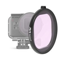 JSR Round Housing NIGHT Lens Filter per GoPro HERO8 Black